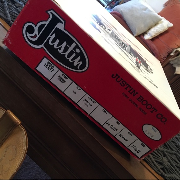 Men’s Vintage Justin Boots. - Picture 5 of 5